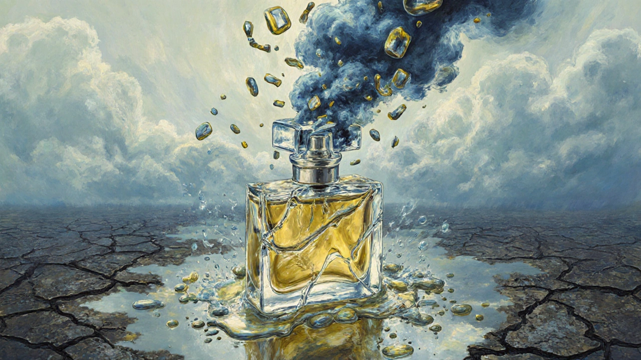 Rozpadající se kosmetika se mění v mikroplasty a znečišťující páry.