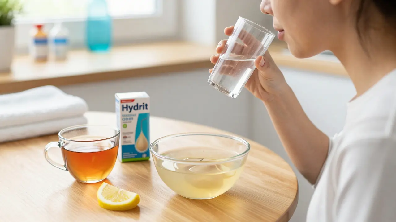 Co pít při průjmu? Nejlepší nápoje a co vynechat