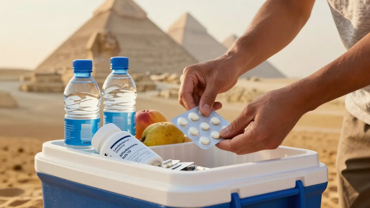 Jaká probiotika do Egypta? Nejlepší volby pro trávení a imunitu cestujících