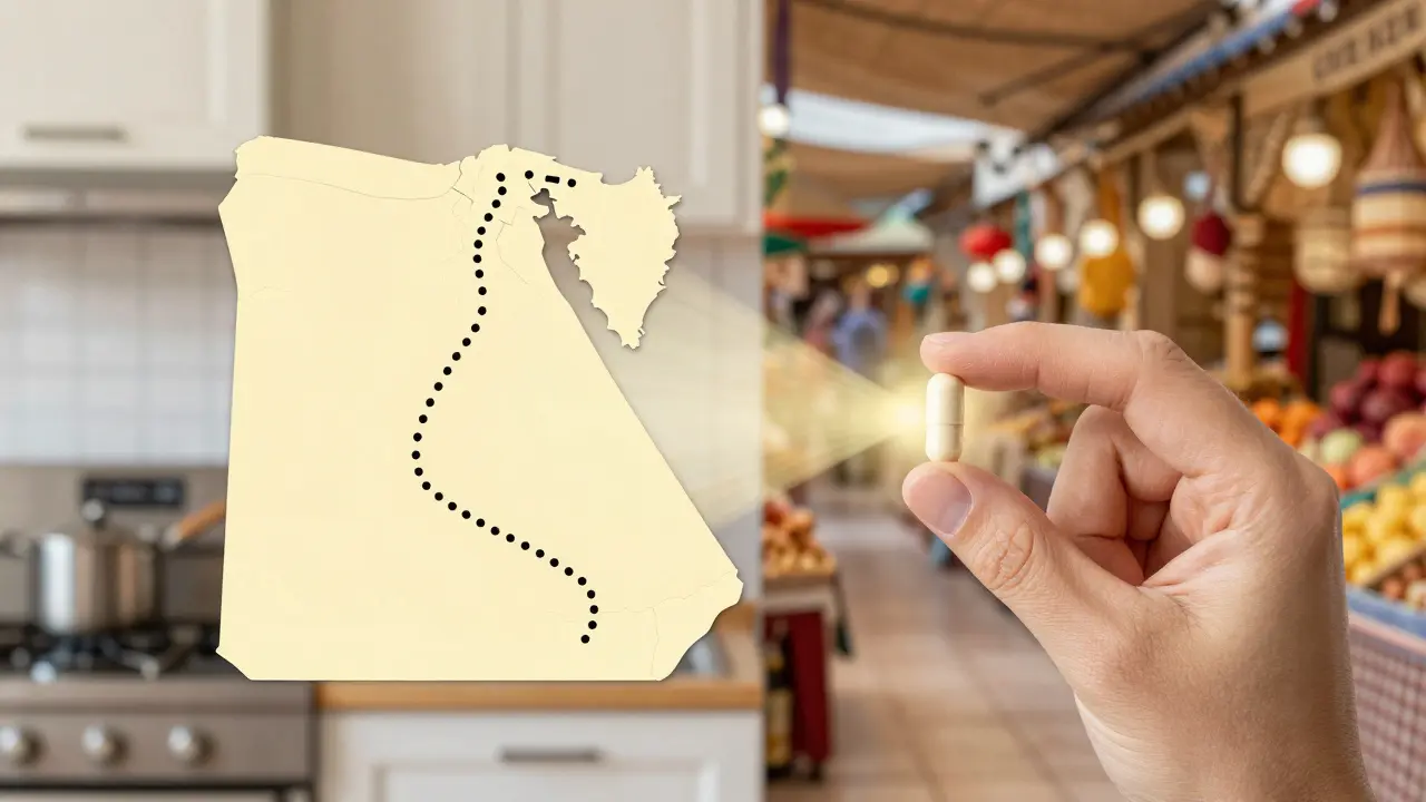 Probiotikum spojuje českou a egyptskou kulturu cestování a trávení.