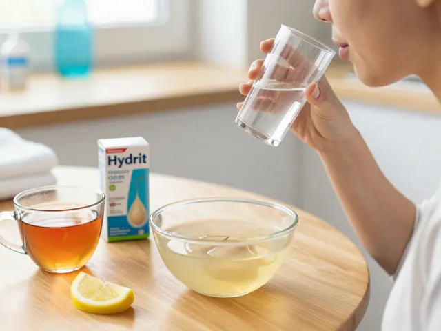 Co pít při průjmu? Nejlepší nápoje a co vynechat