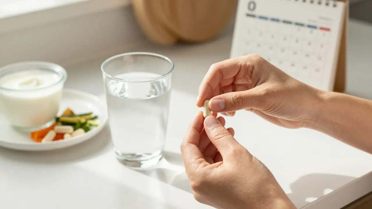 Kdy je nejlepší užívat probiotika? Praktické rady pro vnitřní a pokožkové zdraví