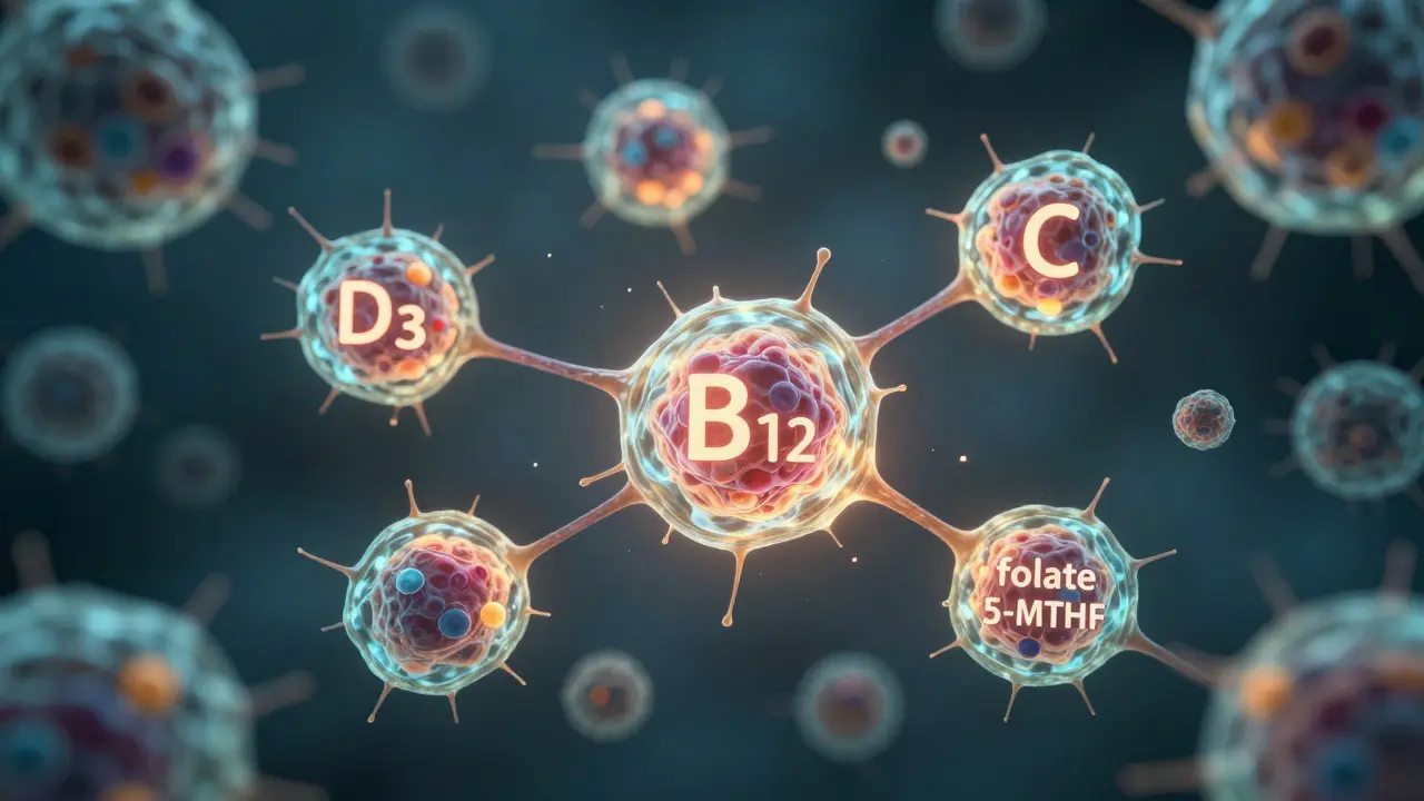 Když buňky těla jsou napájeny klíčovými vitamíny, začínají svítit a fungovat efektivně.