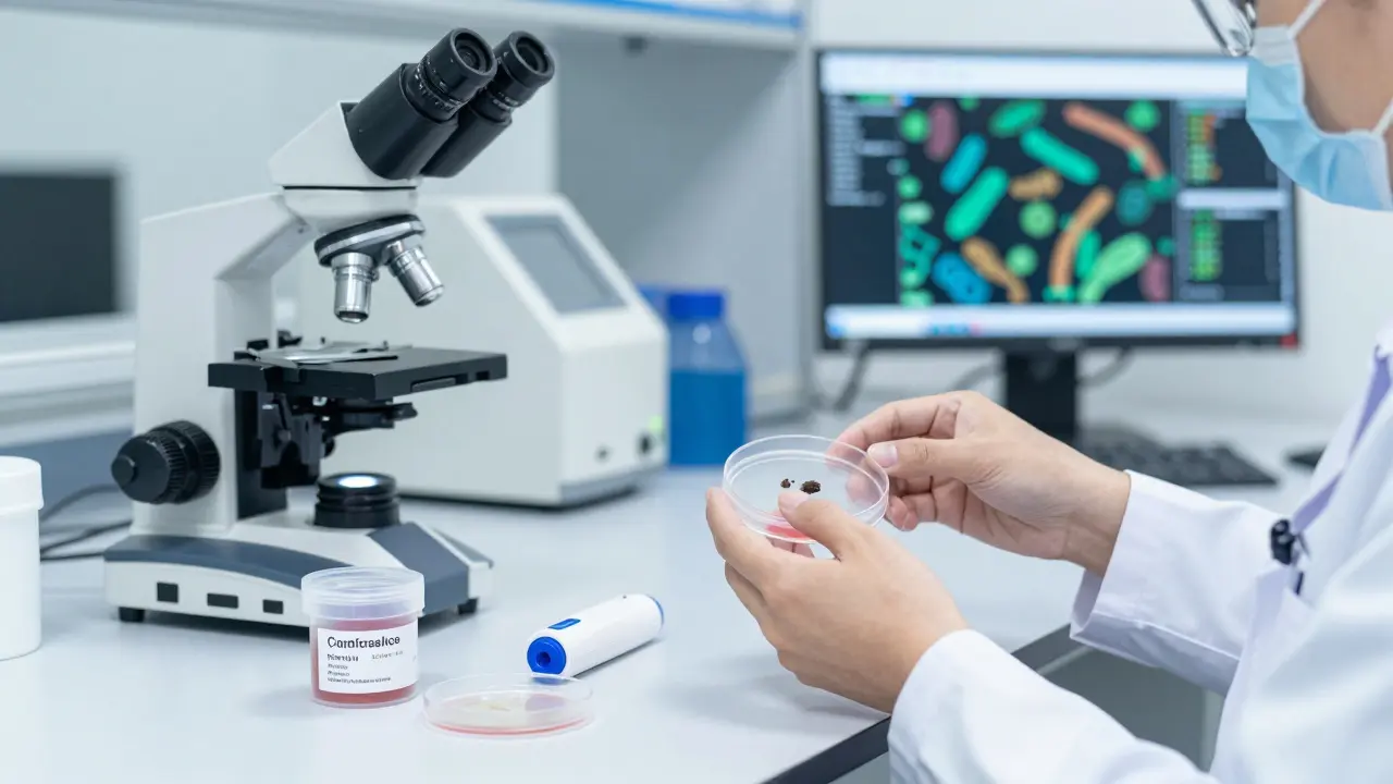 Laboratorní diagnostika střevního mikrobiomu a dýchací test