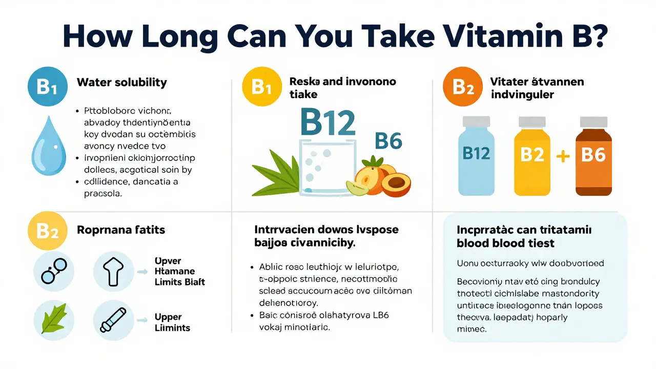 Jak dlouho můžete brát vitamín B? Bezpečné dávkování a rizika