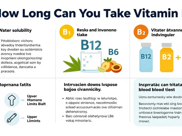 Jak dlouho můžete brát vitamín B? Bezpečné dávkování a rizika